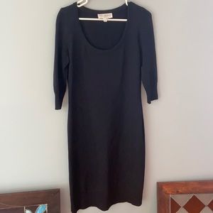 St. John collection - Long black knit dress